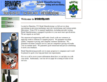 Tablet Screenshot of brinkmfg.com